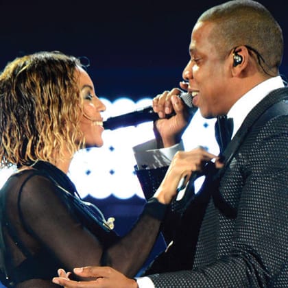 image of Jay-Z and Beyonce