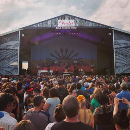 fender premium audio stage at pilgrimage festival